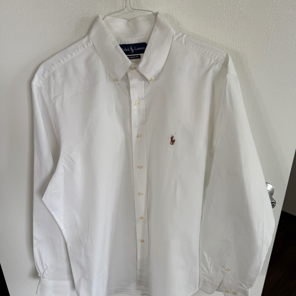 Polo Ralph Lauren Oxford-Style Dress Shirt: 16.5 x 34/35